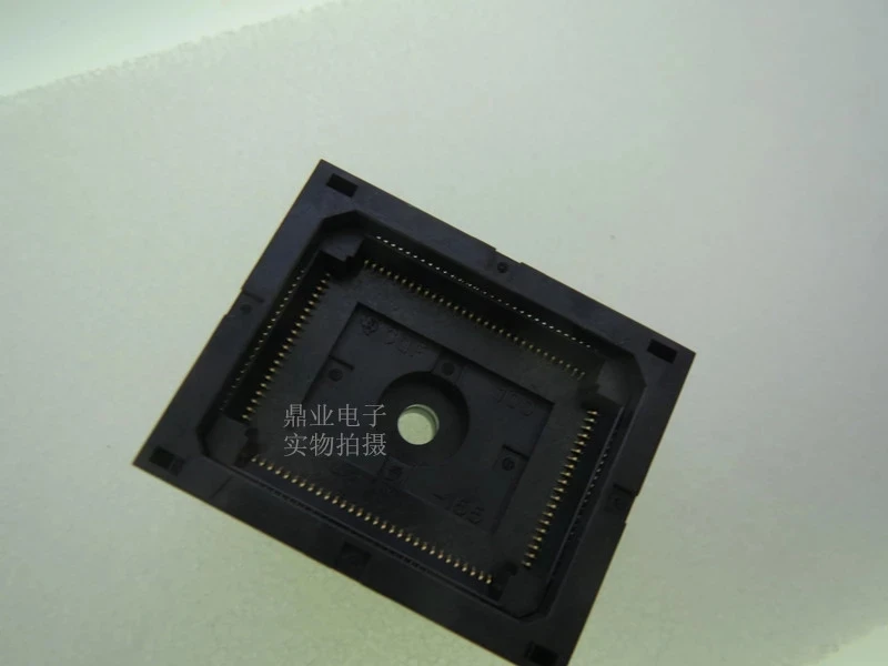 Оригинальный TI микросхема Тесты сиденье CQF-100-155 сжигание программа LQFP100 TQFP100