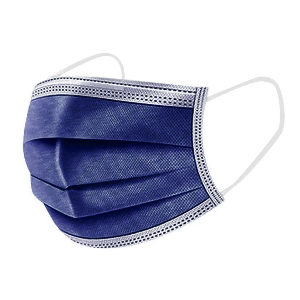 

10pcs Adult Fast Delivery Disposable Safety Face Mask Personal Breathable Facial Masks 3ply Windproof Breathable Earloops Masks