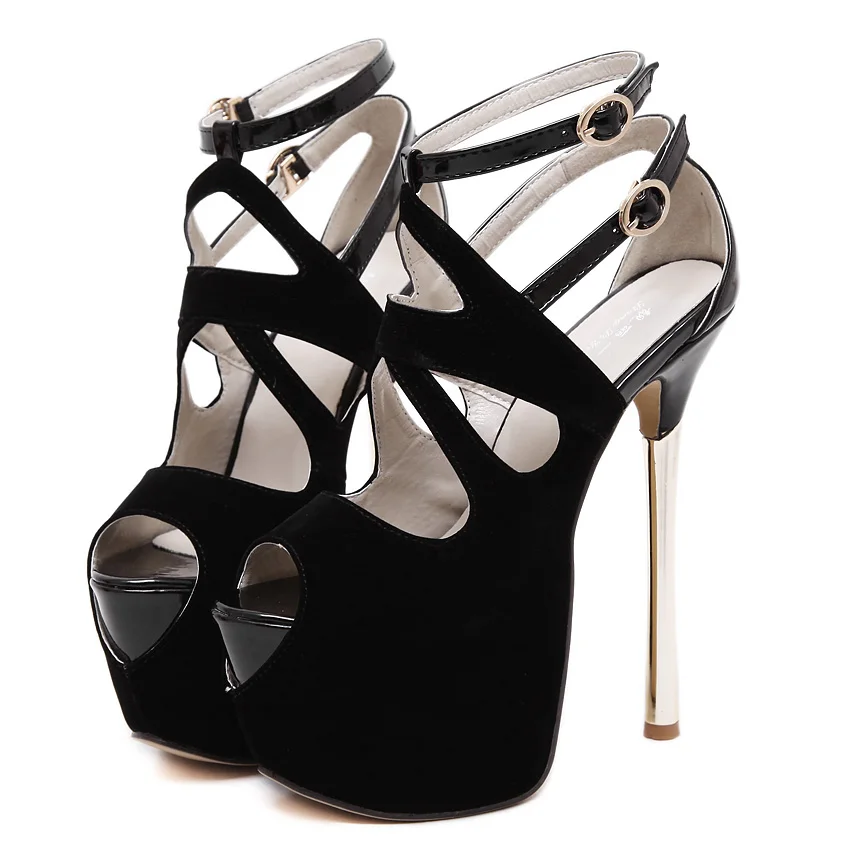 

new thin heel sandals shoes platform fish mouth female sandal size 34-40