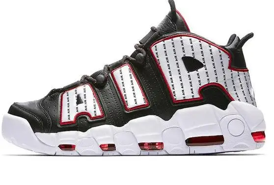 

New Arrival new 96 QS Olympic Varsity Maroon More Men Basketball Shoes 3M Scottie Pippen Uptempo Trainers Sports Mens Sneakers