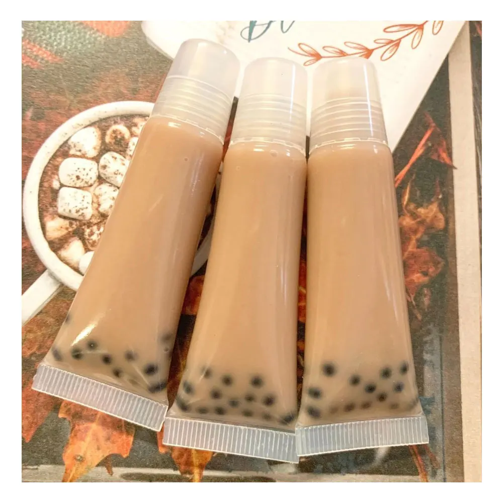 50g/pack Boba Decor For Lip Gloss Diy Lipgloss Base Gel Oil Pearl Bubble Tea Style Liquid Lipstick Making Material 3mm - купить по