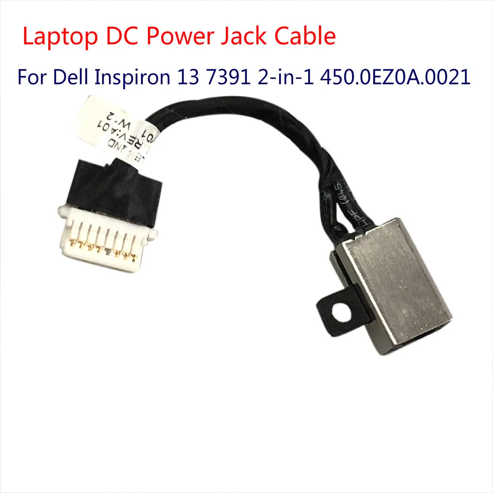 

Кабель питания постоянного тока для ноутбука Dell Inspiron 13 7391 2 в 1 450.0EZ0A.0021, 1 шт.