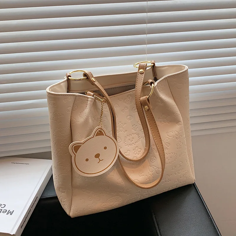 

Роскошные дизайнерские сумки-тоуты, милые Мультяшные женские модные вместительные сумки, высококачественные большие сумки-тоут 2021