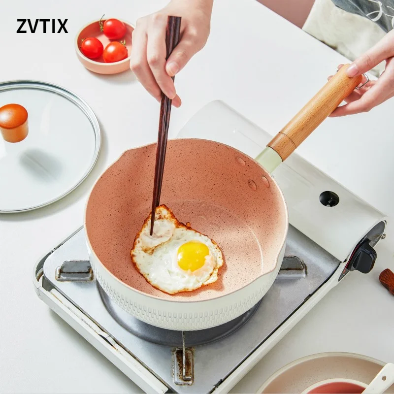 

Non Stick Sauce Pan Universal Noodle Pot Hot Milk Soup Casserole Cookware Appliances Set Of Pots Ramen Cooker Cute Cooking Pot