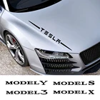 Наклейки на весь корпус автомобиля, спортивный Стайлинг, гоночная виниловая пленка, наклейка для Tesla Model 3 S X Y P100D, автомобильное украшение, аксессуары из ПВХ