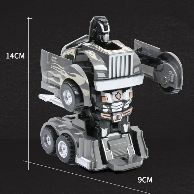 Optimus Prime робот автомобиль игрушки столкновения трансформирующая модель игрушка мини деформация автомобиль трансформация игрушка инерционная игрушка детский подарок