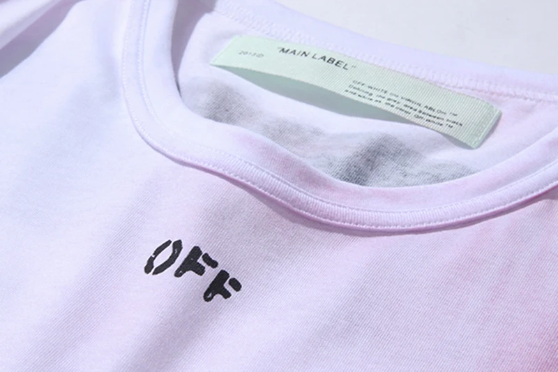 

Off white OW Men's short sleeve Letters T-shirt Men's and Women's tshirt Tee shirt AJN4