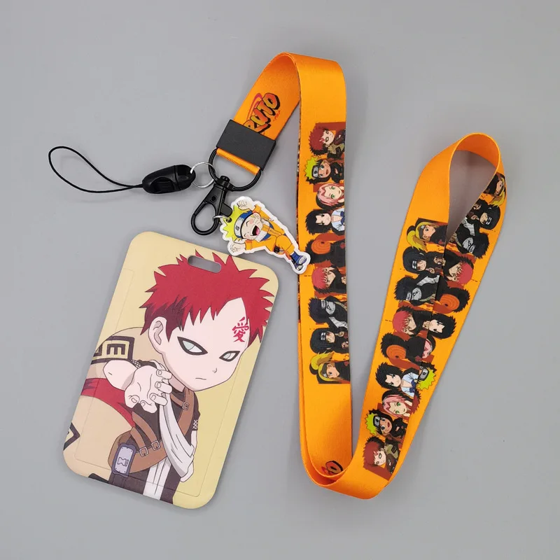 Чехол для карт Наруто Akatsuki Uzumaki Sasuke Kakashi Itachi Garaa выдвижной чехол аниме ID держатель