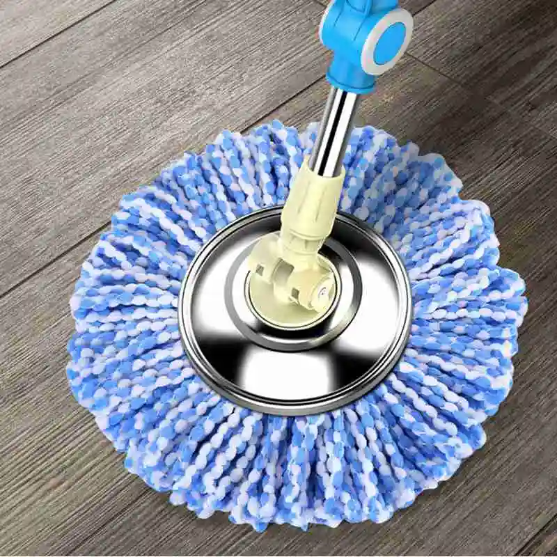 

Easy to Install Thickened Mop Head Mop Replacement Universal Rotating Mop Head Fiber Mop Accessories
