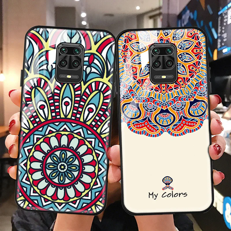 

Poco X3 Pro Case For Poco F3 M3 Pro Funda Xiaomi Redmi Note 9 10 Pro 8 7s 9s 9C NFC Tempered Glass Cover For Xiaomi Mi 11 Lite