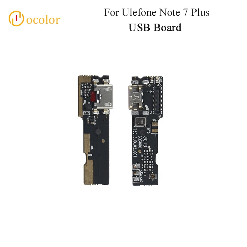 USB плата ocolor для Ulefone Note 7 P запасные части Plus зарядная высококачественные
