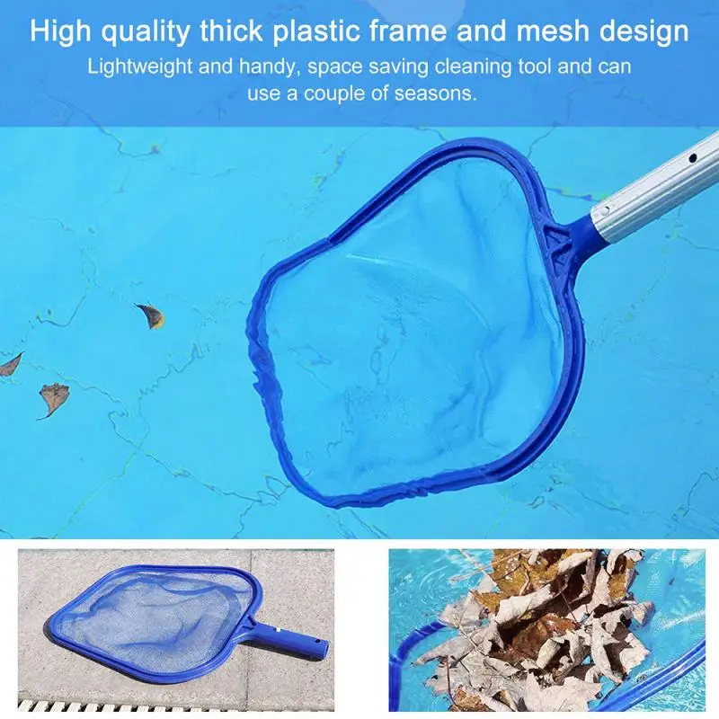 

1pcs Pool Net Portable Pool Skimmer Professional Pool Cleaner Durable Pool Catcher Swimming Pool Leaf Skimmer Net Pool Cleaning