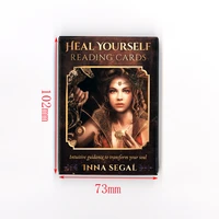 new oracle cards heal yourself reading cards englishi version cards tarot cards for beginners oracle card playing card game