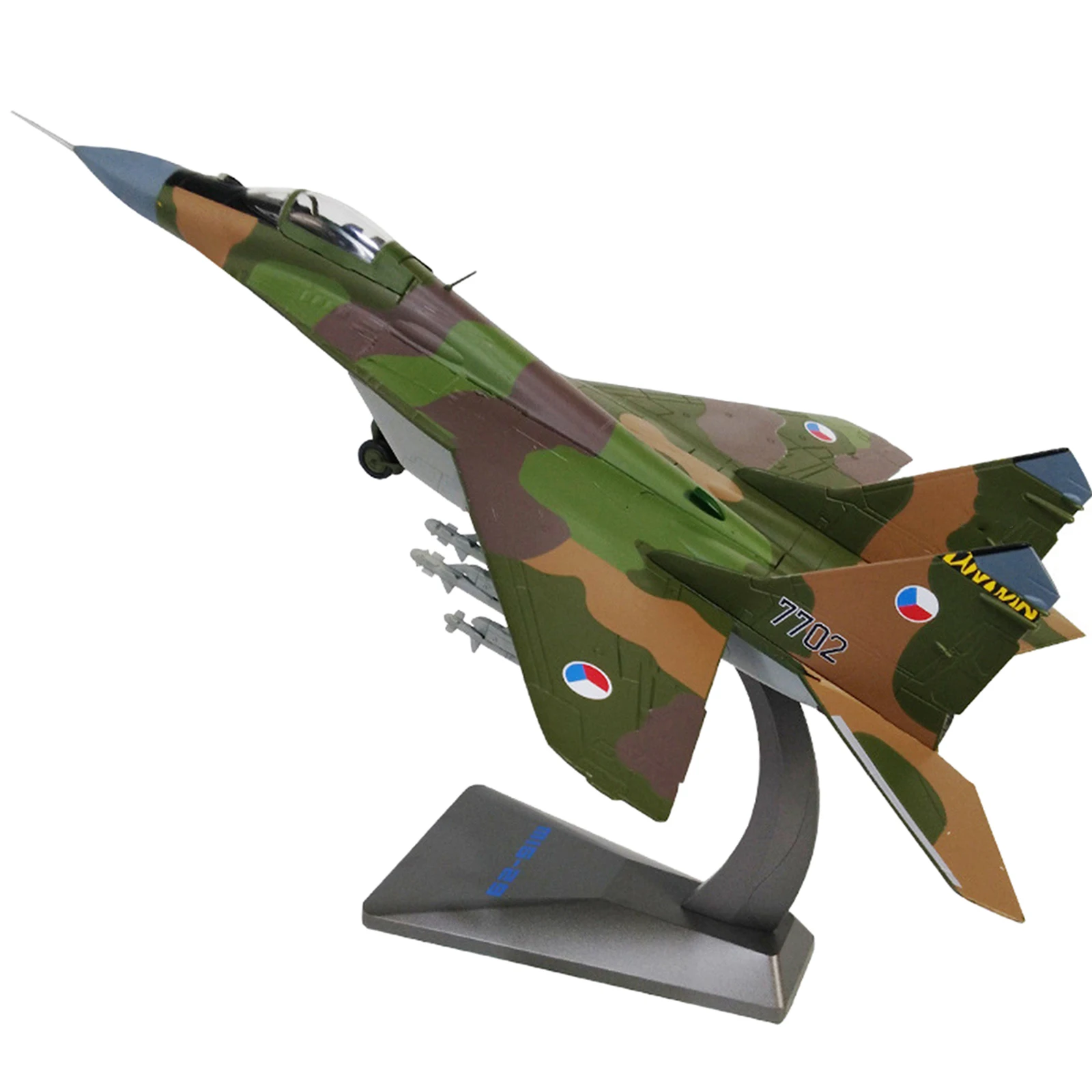 

1/48 Scale MiG-29 Helicopter Model Airplane with Dispaly Stand Ornaments