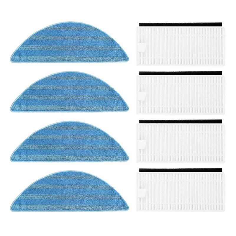 

Mop Cloth Hepa Filter For Lefant M200/M201/M501-A/M571/T700 Robot Vacuum Cleaner Hepa Filter Spin Side Brush Spare Packs