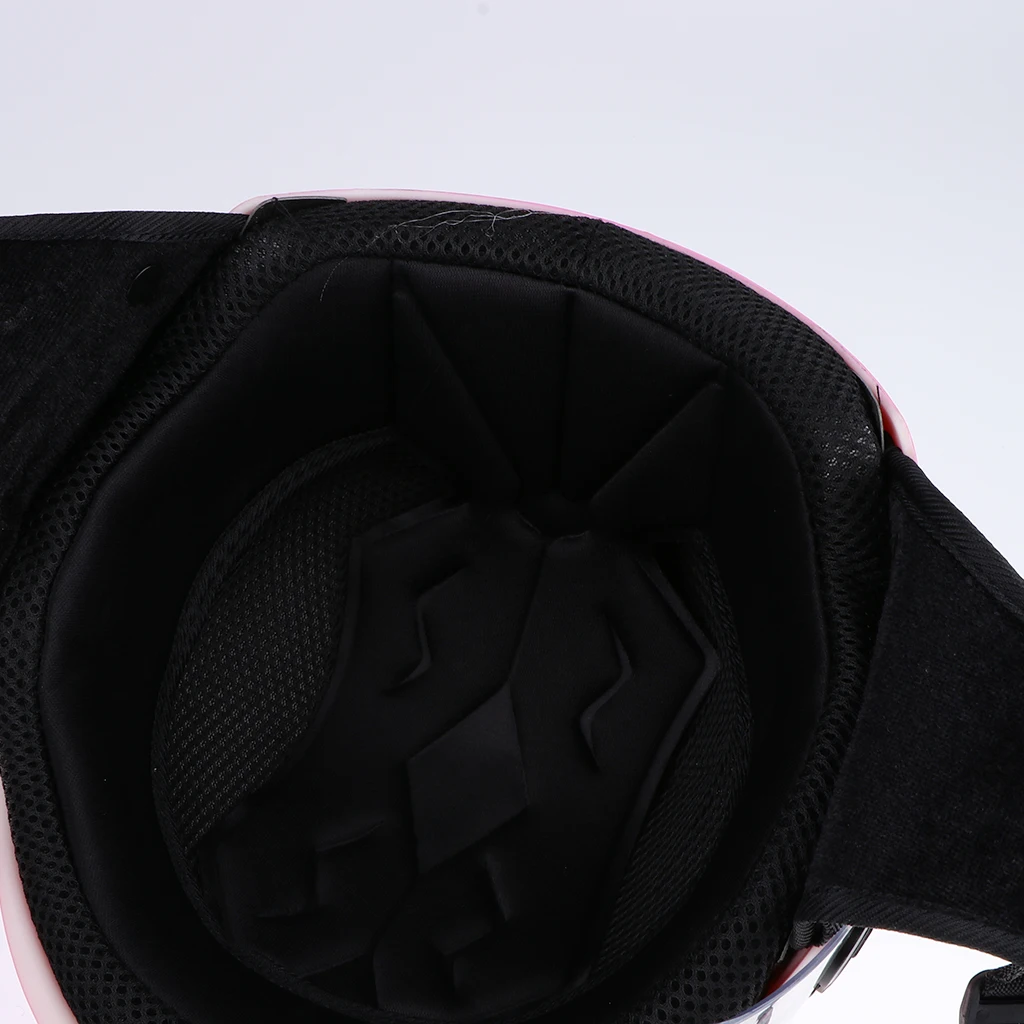 

MagiDeal Motorcycle Helmet Single Shield Racing Moto Helmet Pink Hyaline