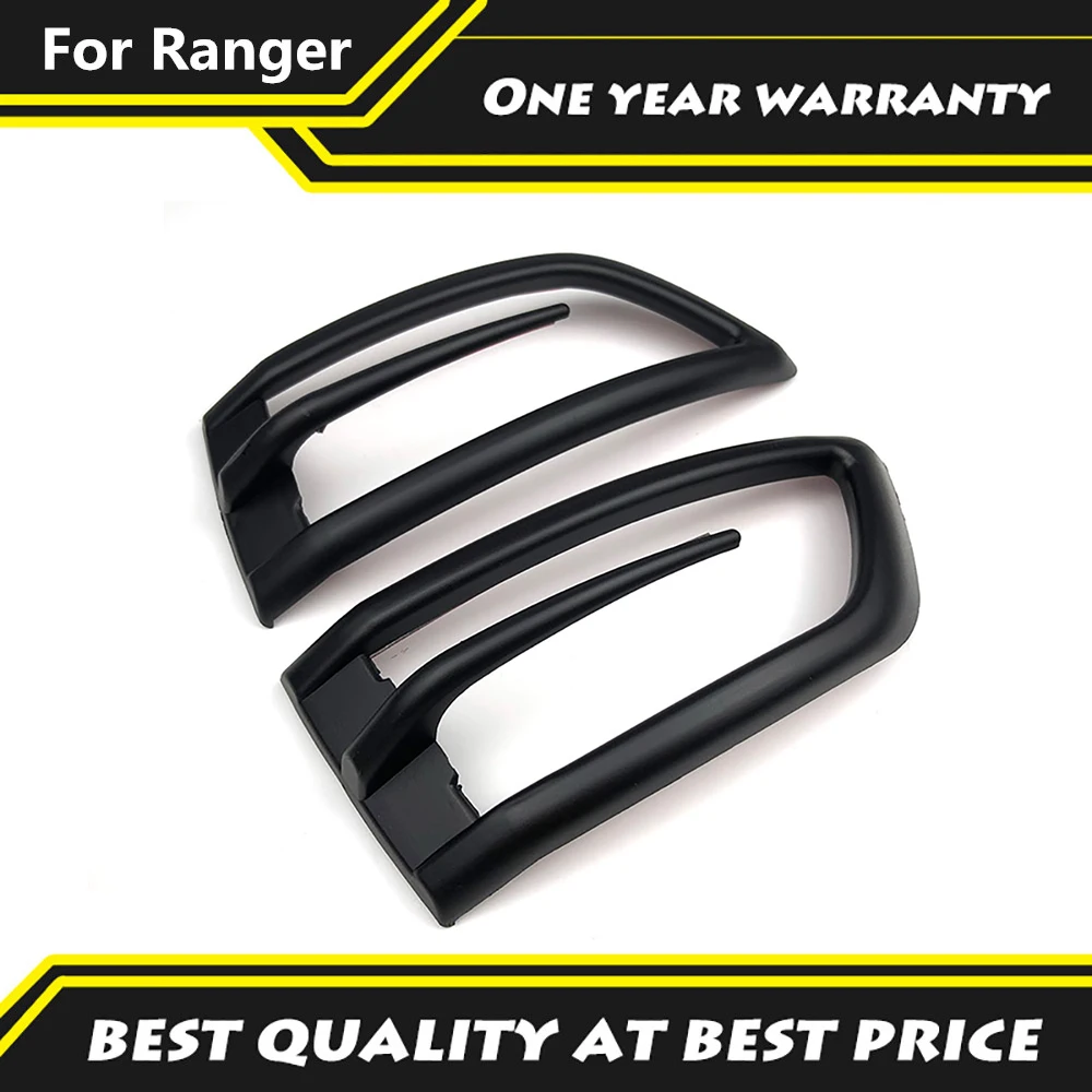 

Аксессуары для звукоснимателя 4x4, для бокового зеркала, задсветильник фонаря, для Ford Ranger 2012-2021, T6, T7, T8, матовый черный