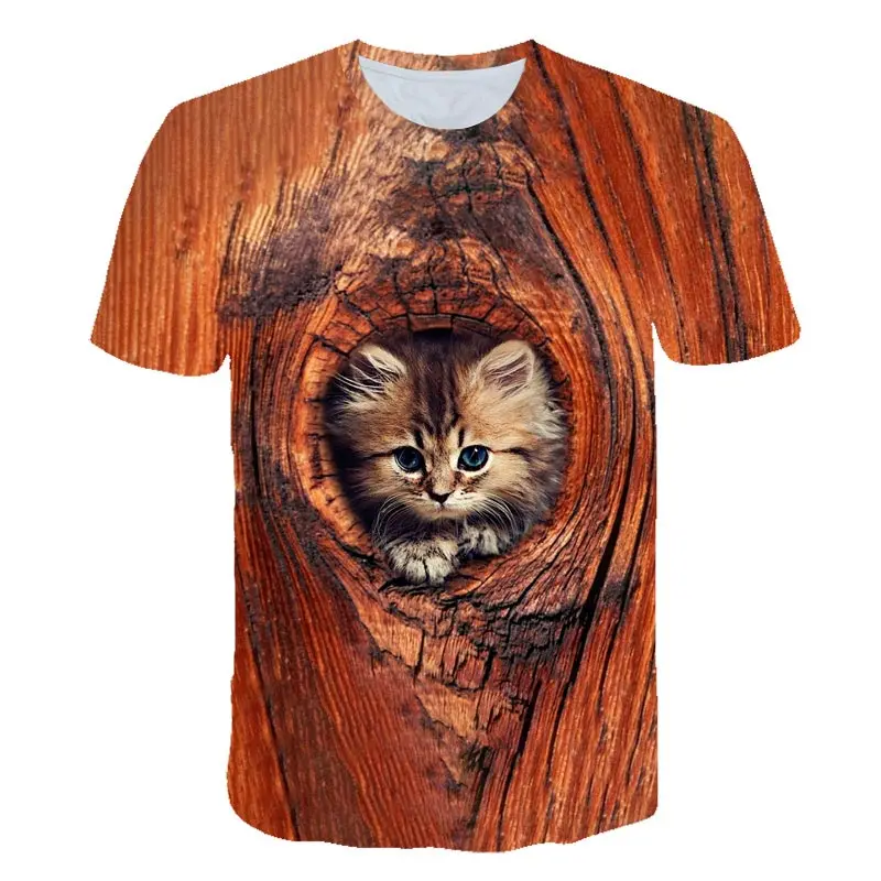 Детская футболка для девочек летние топы с объемным рисунком маленьких