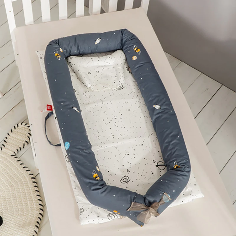 Портативная кроватка для новорожденных хлопковая корзина сна не скатывается YHM002