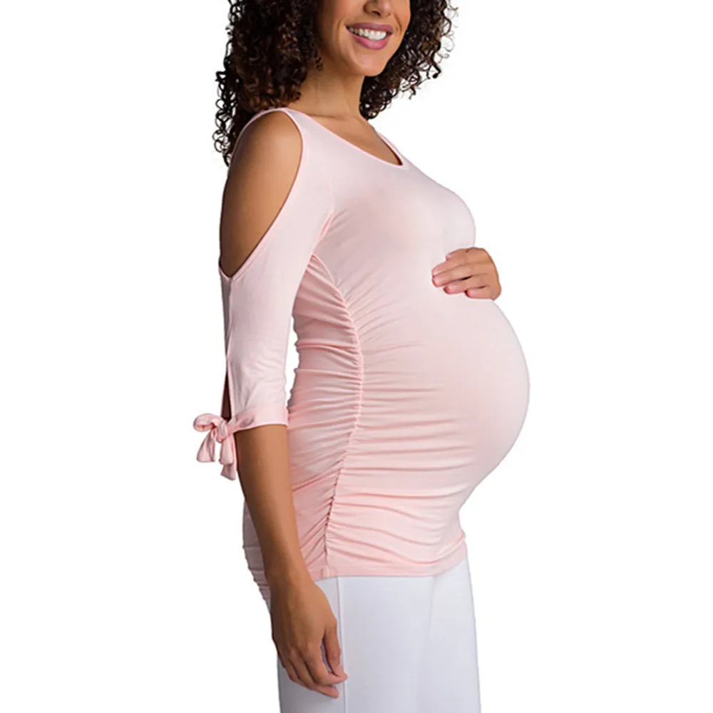 

clothes for pregnant women Half Sleeve women nursing top maternity clothes for pregnant women maternity clothes Dec29