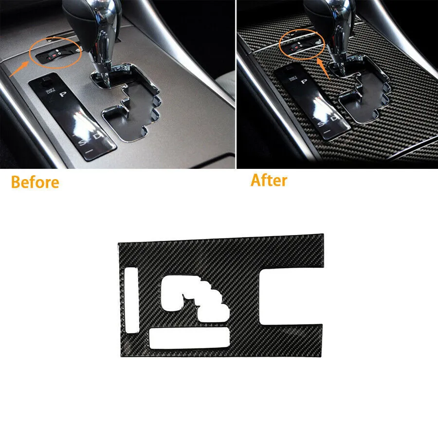 Панель переключения передач из углеродного волокна для LEXUS IS250 300 350 2006 2012 запасные