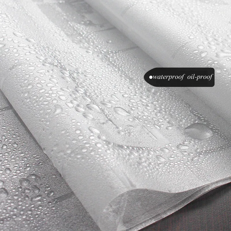 

Decorative Adhesive Vinyl Window Privacy Film Glass Window Sticker Mirror Film Static No Glue Waterproof Bathroom Kitchen