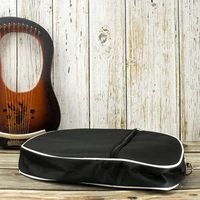 black 10 16 19 string lyre harp storage bag waterproof dustproof canvas handbags musical instrument carry bag