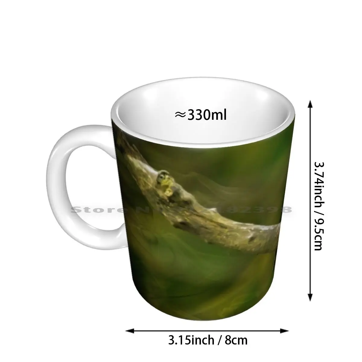 Керамические кружки Kingfisher кофейные чашки кружка для молока и чая абстрактные