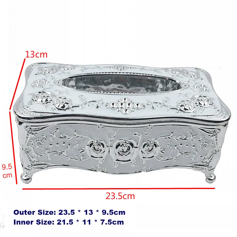 Универсальная акриловая коробка для салфеток роскошная Европейская бумажная