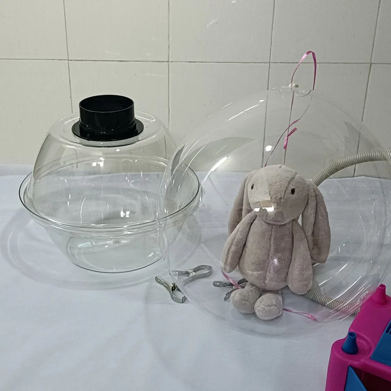 Большой прозрачный инструмент для наполнения упаковочная машина воздушных