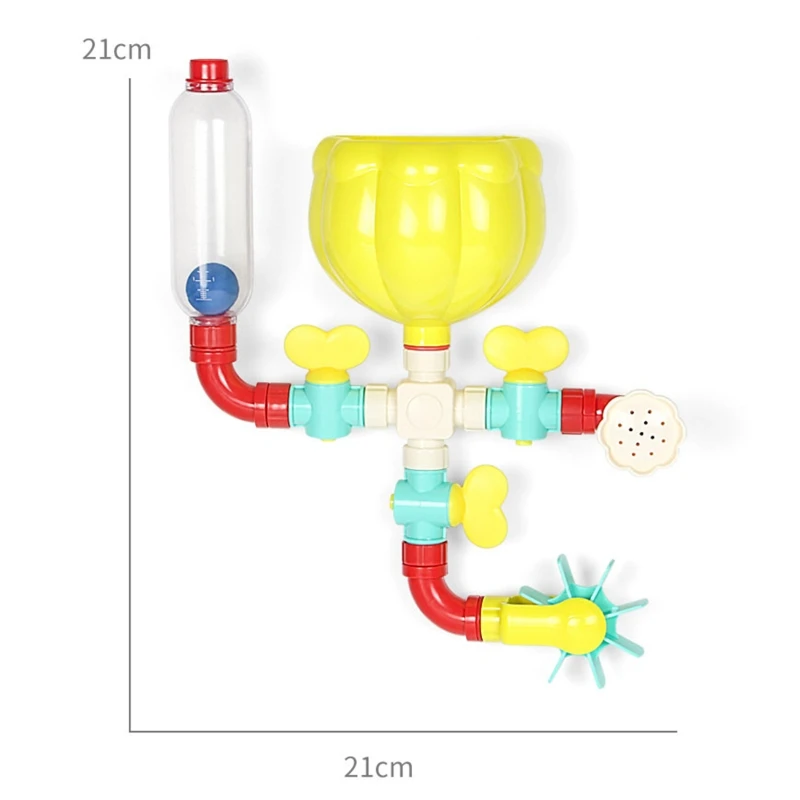 

Pipes Baby Bath Toys for Toddler Bath Toys, Kids Bath Toys with Fun Widgets