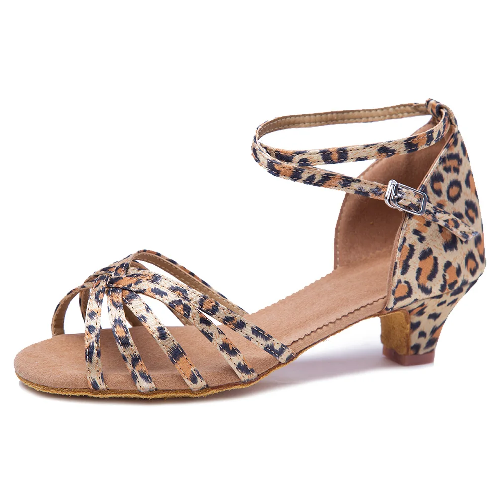 Туфли женские профессиональные для бальных танцев обувь латинских каблук 4 см