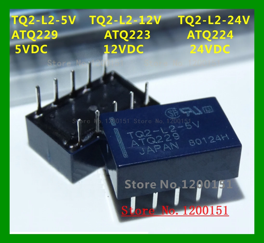 Реле DIP 10 ATQ229 ATQ223 5 в пост. Тока 12 24 Тока|tq2-l2| |