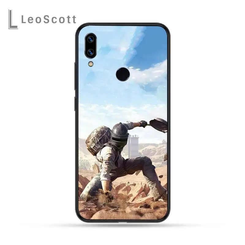 

PUBG Game Art Phone Case For Xiaomi Redmi Note 4 4x 5 6 7 8 pro S2 PLUS 6A PRO