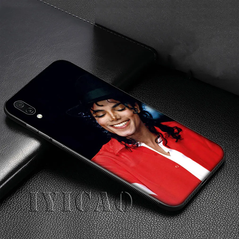 Мягкий силиконовый чехол Michael Jackson MJ для Huawei P30 P20 Pro P10 P9 Lite Mini 2017 2016 P Smart Z Plus 2019 |