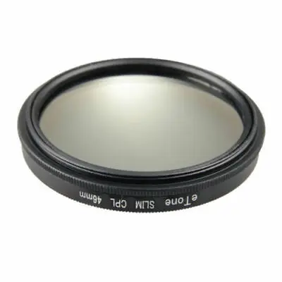 

eTone Ultra Slim 46mm CPL Lens Filter Digital Circular Polariser For Lieca Fuji