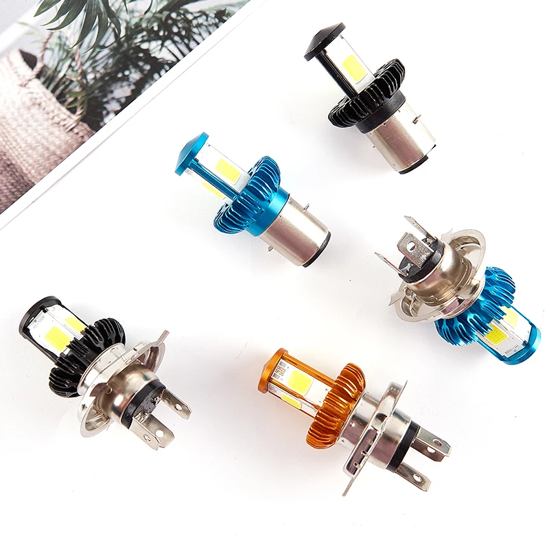 Headlight Bulbs Hi Lo beam LED Motorbike Headlight Lamp 6000K White 12V 1200LM Faster on/off response time