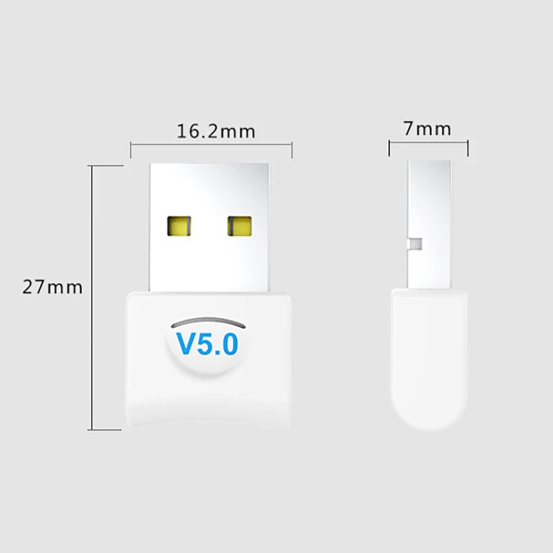 USB Wireless Bluetooth 5.0 Receiver Adapter Protable For Car Home Headset/Speaker Hands-Free Calling Stereo Audio Music | Электроника
