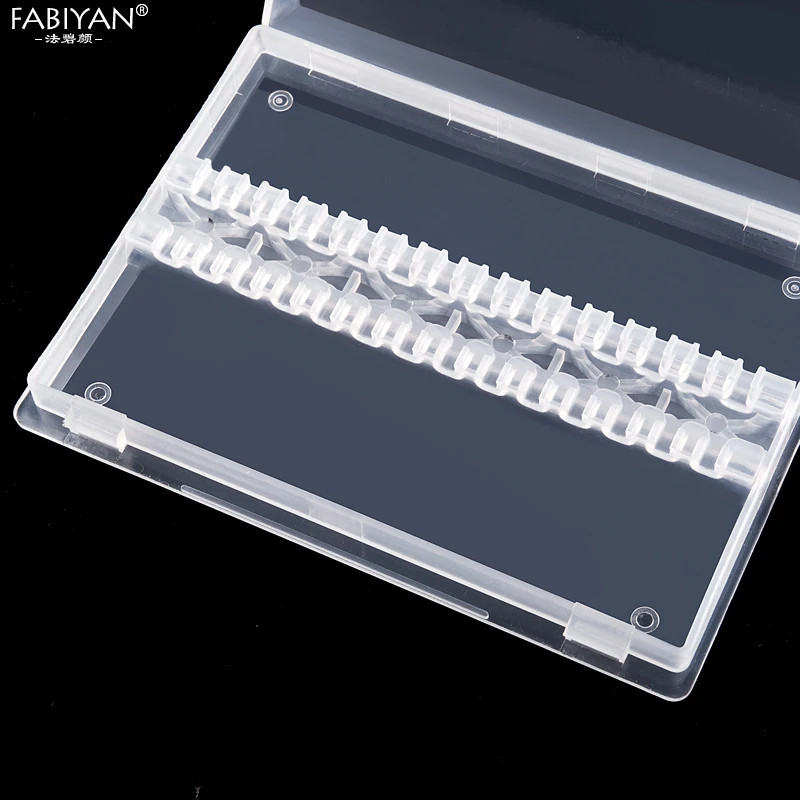 Пустая коробка для хранения с 14 ящиками акриловый держатель ногтей подставка