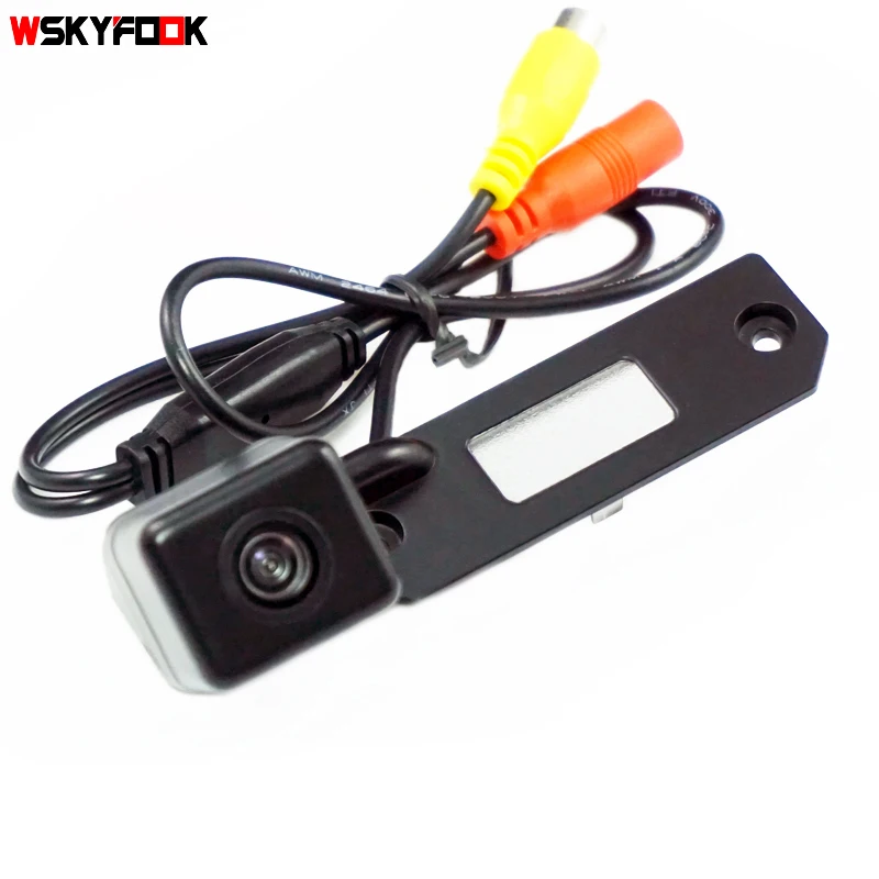 Беспроводной провод сзади Обратный Камера для VW Touran Passat Jetta Caddy Golf Plus Multivan T5 T28 T32