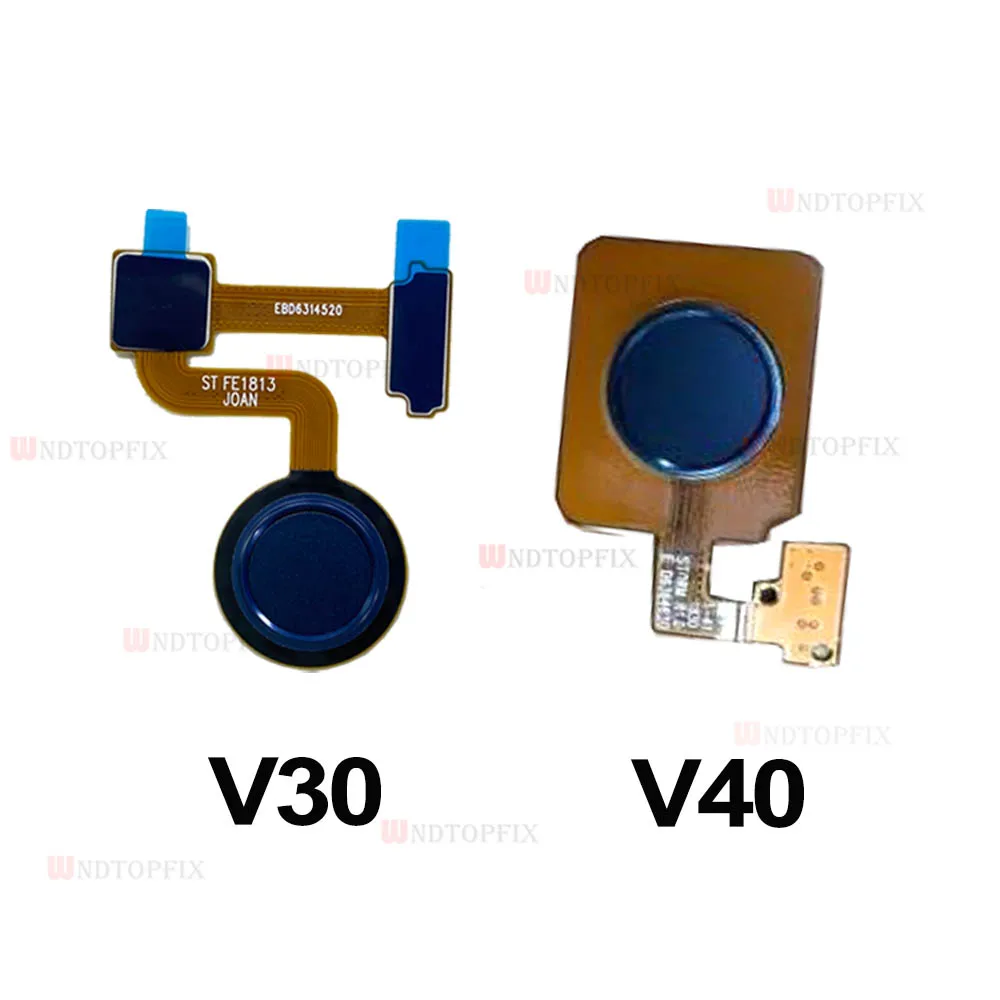 Для LG V30 V40 кнопка Home сенсор отпечатков пальцев Сенсорный ID гибкий кабель лента