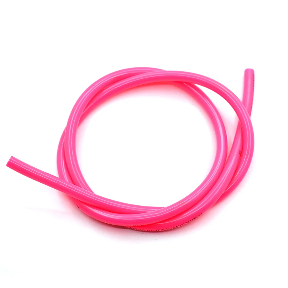 Pink 1 м 4 мм I/D 7 мм O/D Универсальный мотоциклетный топливный шланг для бензина для Honda Cbr 600 F2 F3 F4 F4i 900 Cbr900rr Deauville ZX7422 - Цвет: Pink