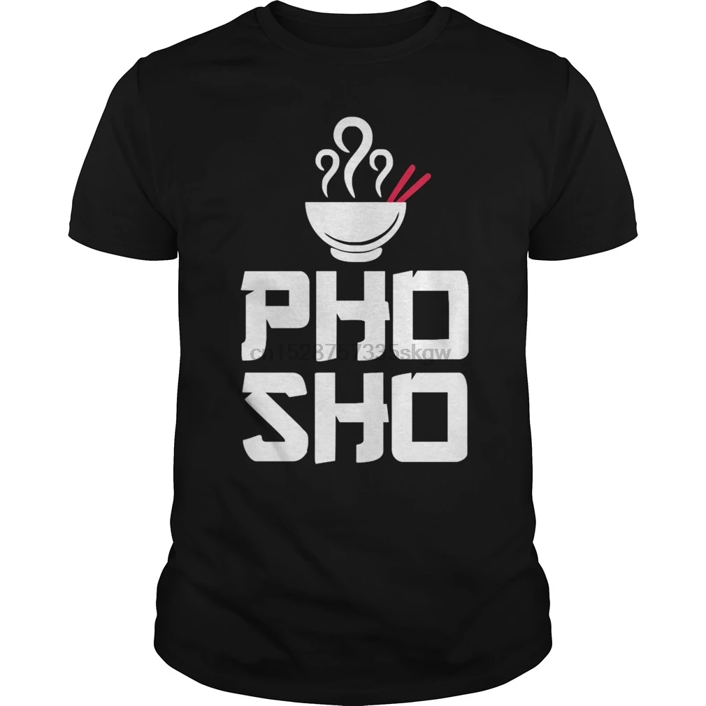 Мужская футболка Pho Sho Fair ie Asian Fate Humor Chopsticks забавная (2) крутая с принтом