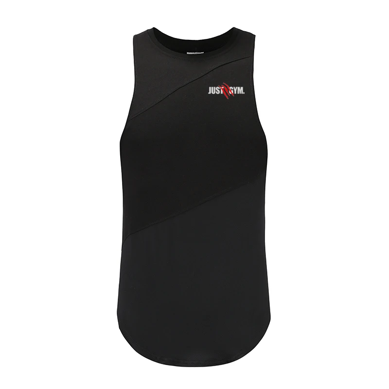 Майка мужская сетчатая для фитнеса хлопковая майка в стиле пэчворк быстрая сушка