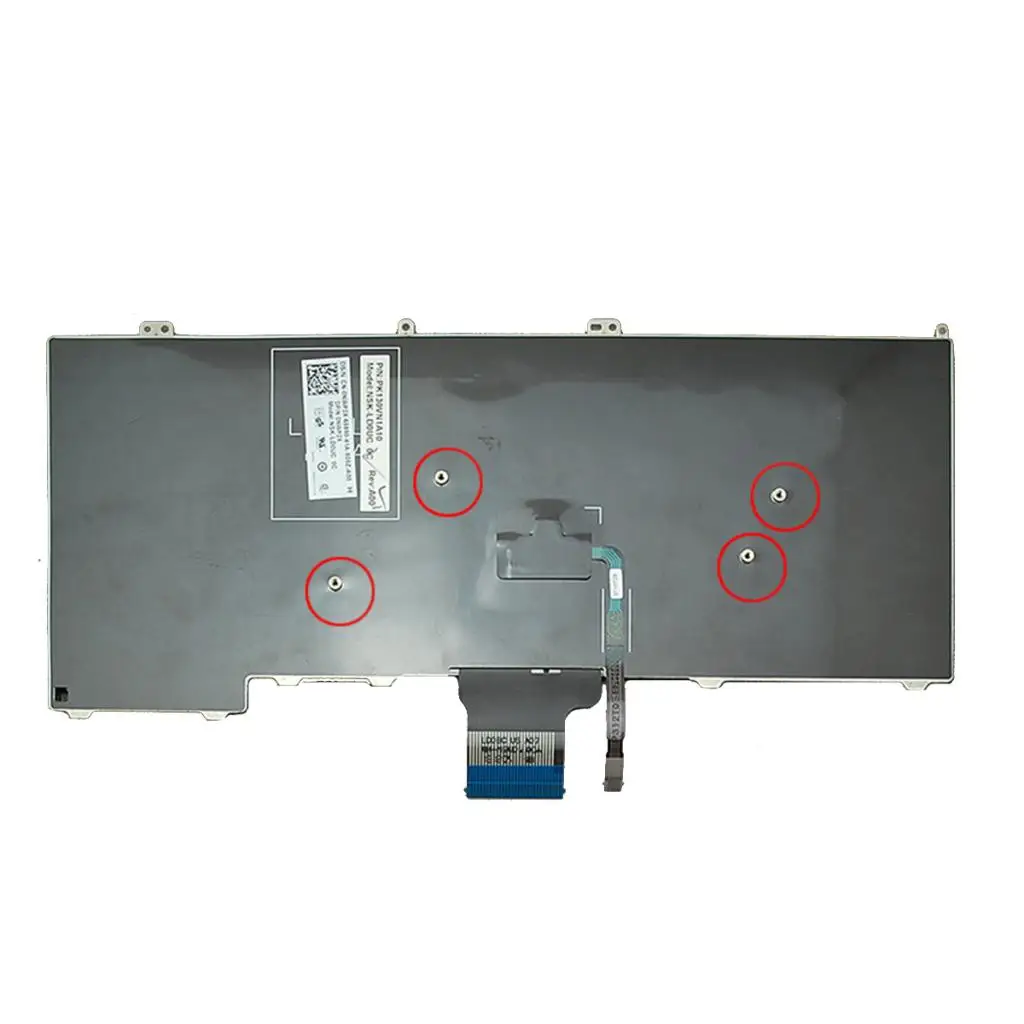 Раскладка «американский английский» Замена ноутбука с подсветкой Keyobard для Dell Latitude 12 7000 E7240 E7440 Клавиатура ноутбука Новое поступление