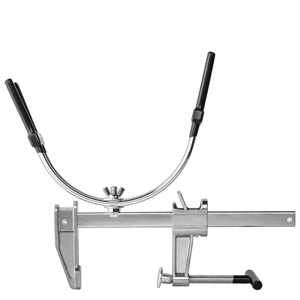 fishing bracket HobbyLane стойка для удочки, регулируемый плот, металлический рыболовный зажим и стойка, держатель для удочки - Цвет: fishing bracket
