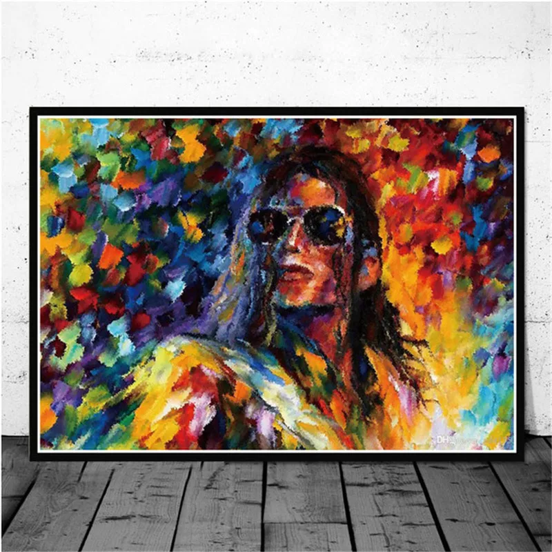 Michael Jackson Rip Musician King Star Canvas Painting Posters And Prints Wall Art Picture Nordic Decoration Home Decor Quadro