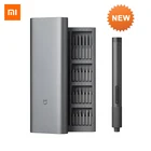 Набор прецизионных электрических отверток Xiaomi Mijia, 2 передачи, крутящий момент 400, винт 1 Type-C, перезаряжаемый, магнитный Алюминиевый футляр