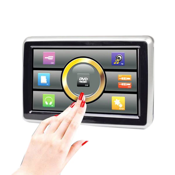 10 дюймов HD Автомобильный подголовник монитор DVD видео плеер LCD цифровой экран