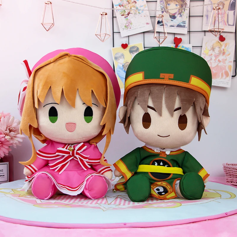 Фигурка сакуры Cardcaptor плюшевая кукла игрушки карточка капсула ли SYAORAN День
